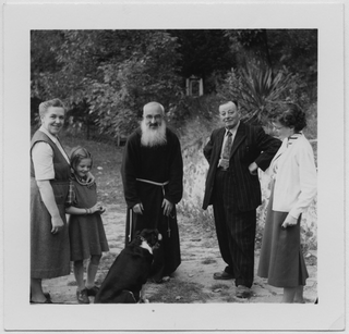 Famiglia Morosoli e padre Federico al Convento di Bigorio