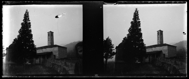 Veduta della chiesa di (?)