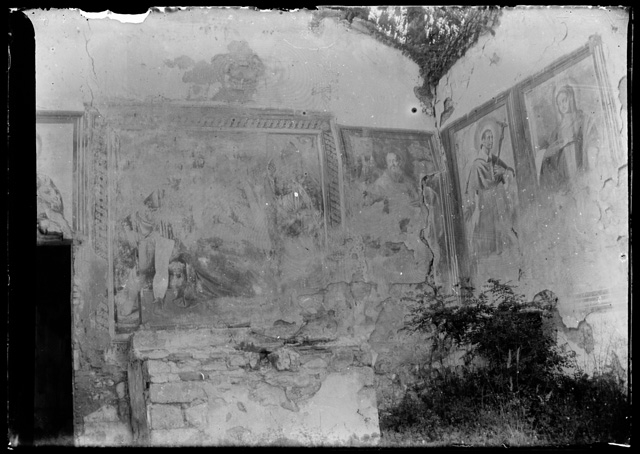 Interni dell'Oratorio di San Siro a Viganello