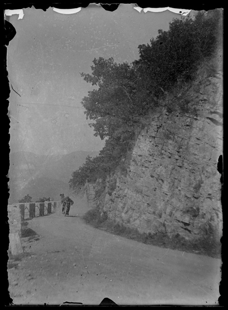 Gara motociclistica al Monte Brè