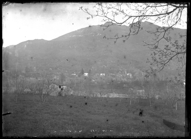 Veduta della campagna di (?)