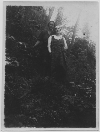 Ritratto di Rosa Scalmanini e Lenj Antonini