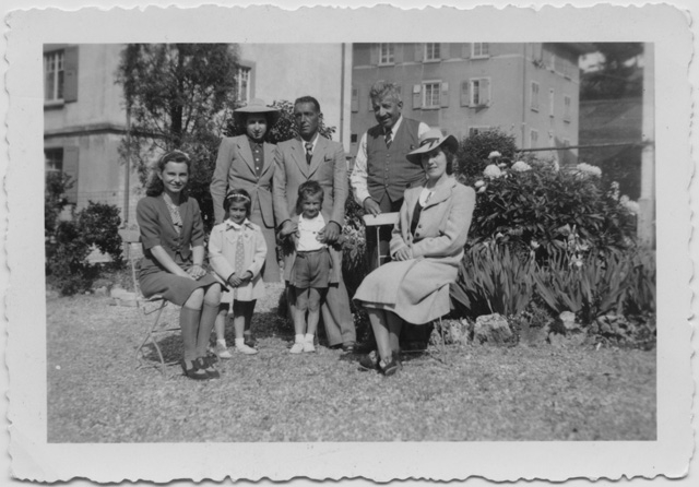 Delia "Titina" Torrazza e Carlo Guerra in viaggio di nozze