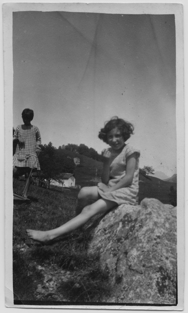 Delia "Titina" Torrazza ai monti di Condra