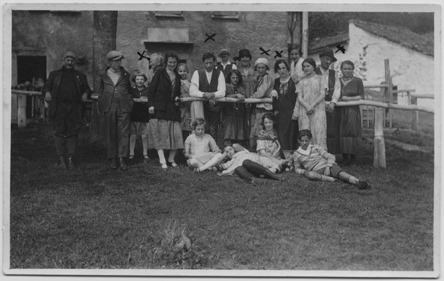 Gruppo in posa a Condra