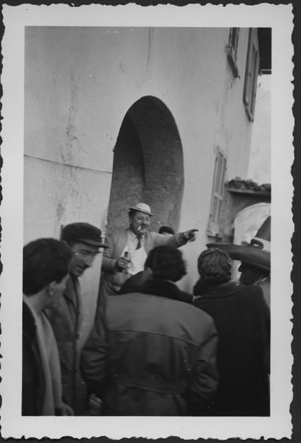 Uomini al carnevale di Tesserete