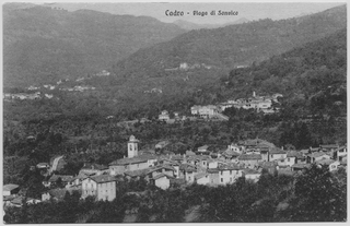 Cartolina della ferrovia Lugano-Cadro-Dino