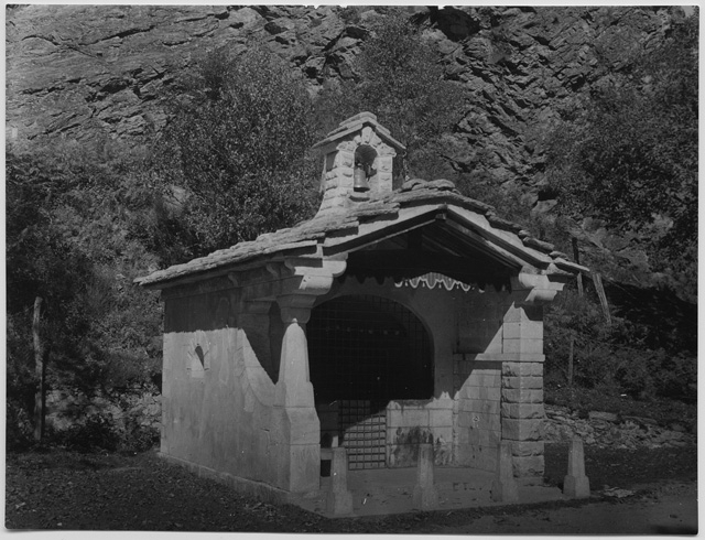 Veduta della cappella della Madonna d'Arla