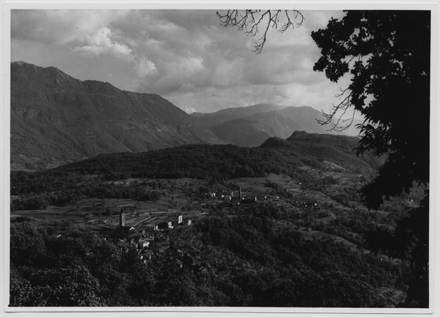 Veduta di Sala Capriasca e Vaglio