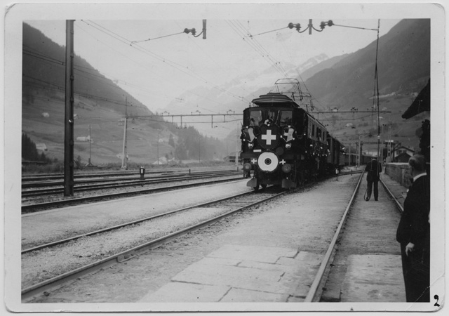 Ricevimento della bandiera federale