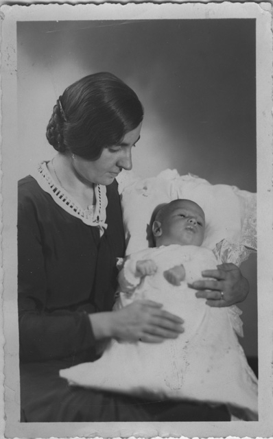 Alice Lucca con il figlio Renato