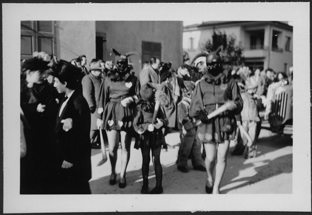 Maschere al carnevale di Tesserete