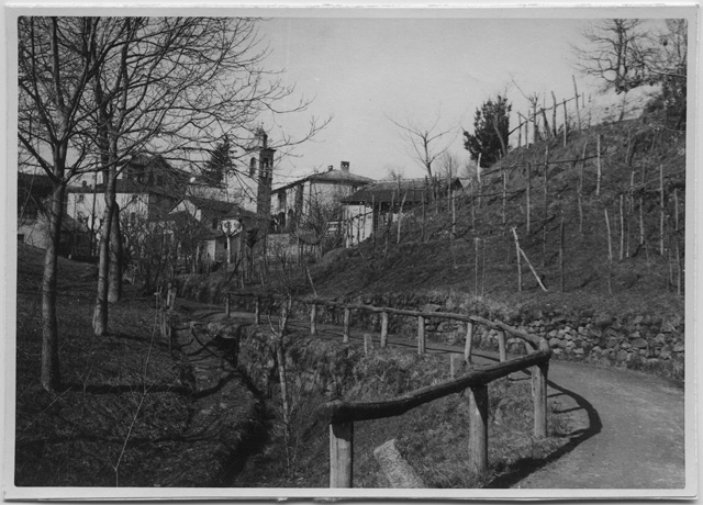 Veduta di Cagiallo da strada Muralta