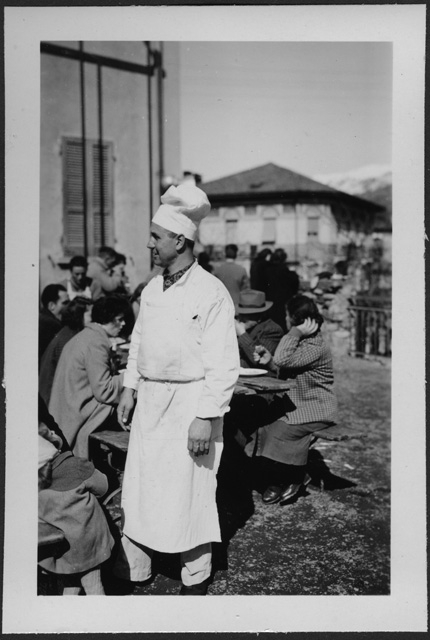 Ritratto di un cuoco al carnevale di Tesserete