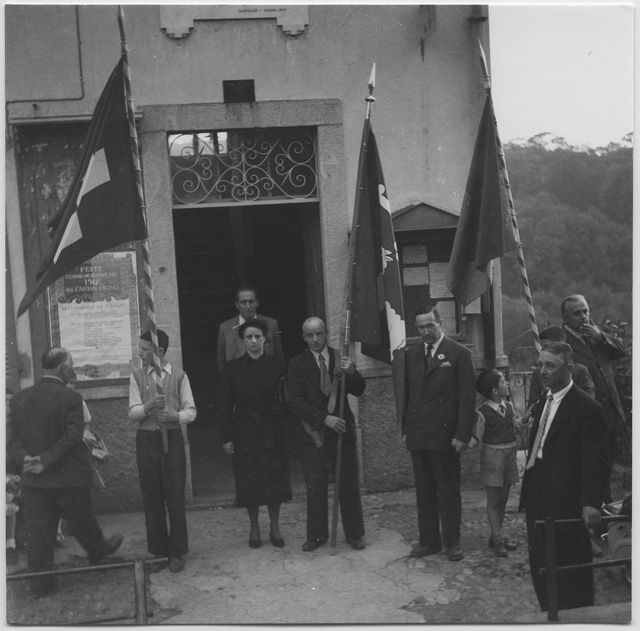 Festeggiamenti alle scuole di Cagiallo