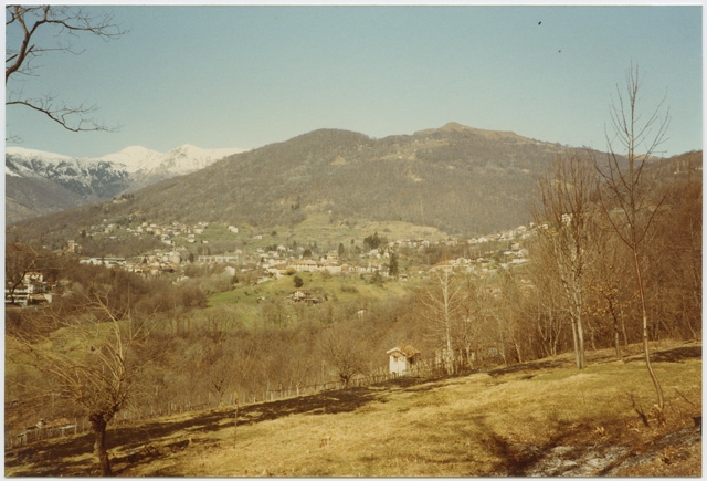 Veduta di Cagiallo e Tesserete
