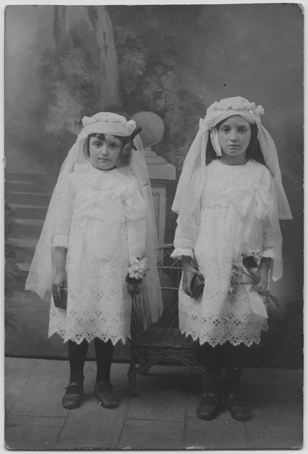 Bambine in occasione della Prima Comunione