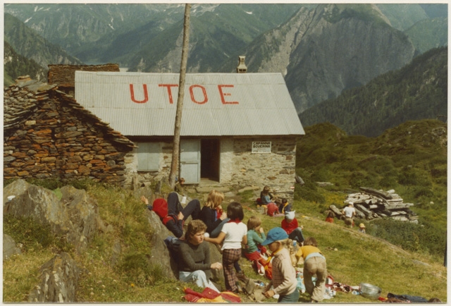 Gruppo Scout in gita alla Capanna Bovarina
