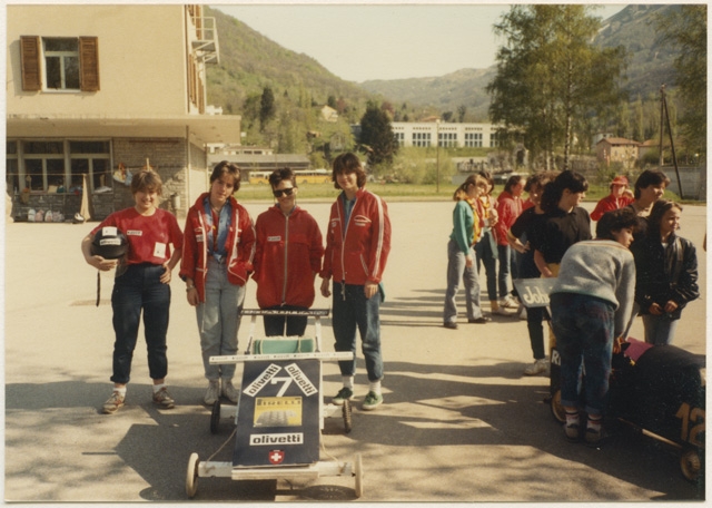 Gara di go-kart organizzata dal gruppo Scout a Tesserete