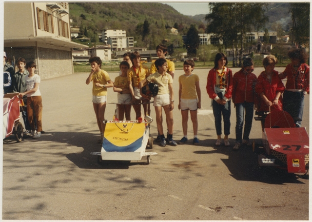 Gara di go-kart organizzata dal gruppo Scout a Tesserete