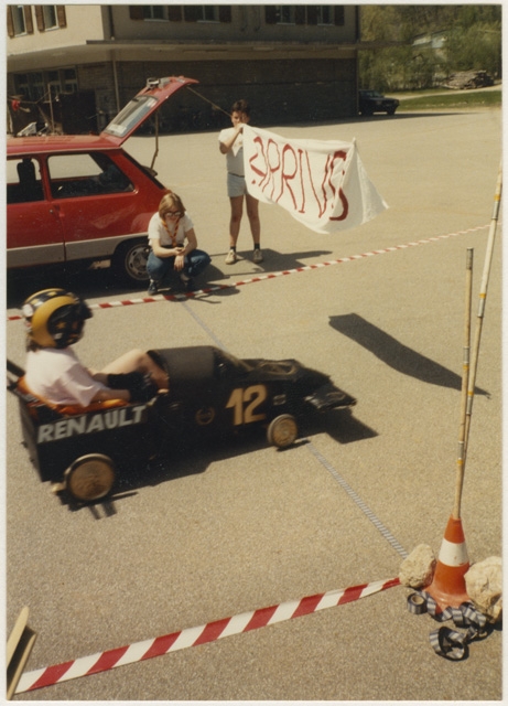 Gara di go-kart organizzata dal gruppo Scout a Tesserete