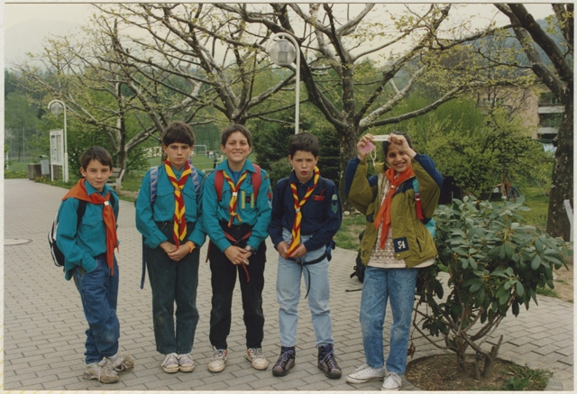 Gemellaggio mute gruppi Scout a Origlio