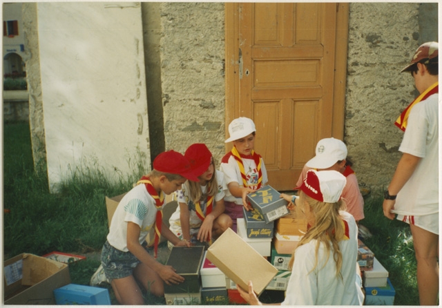 Campo estivo del gruppo Scout a San Bernardino