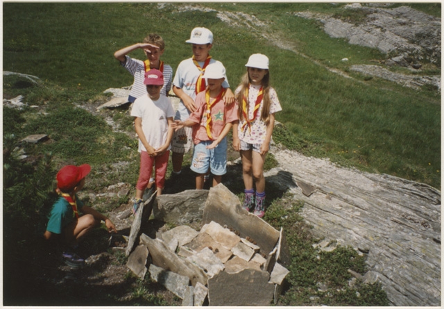 Campo estivo del gruppo Scout a San Bernardino