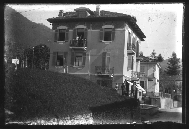 Veduta di Casa Colombo a Tesserete