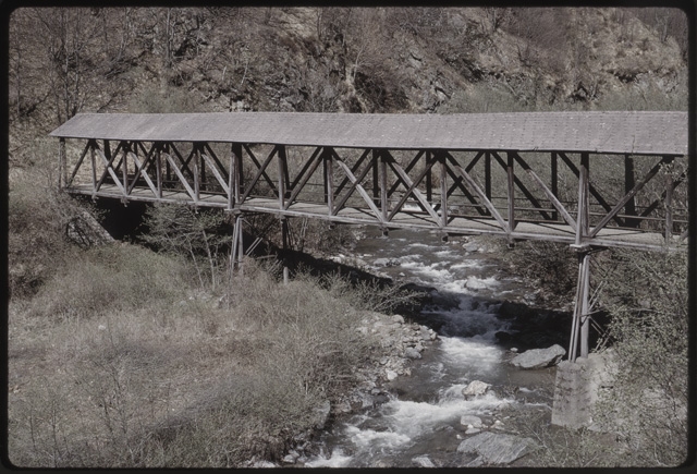 Veduta del ponte di Curtina