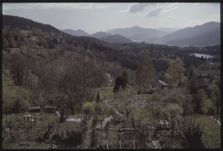 Veduta da Vaglio verso Origlio e Ponte Capriasca