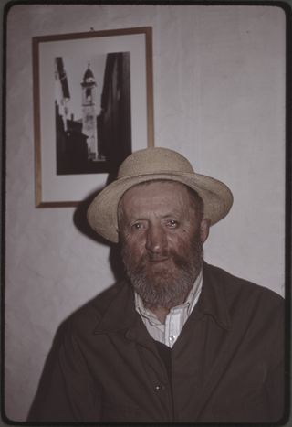 Ritratto di Carlino Bernasconi a Vaglio