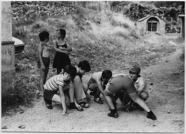 Gioco delle biglie a Cagiallo