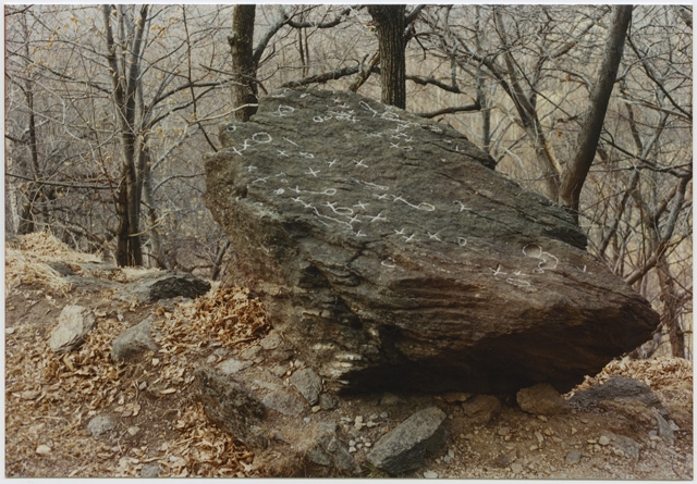 Masso cuppellare ai monti dei Nobili