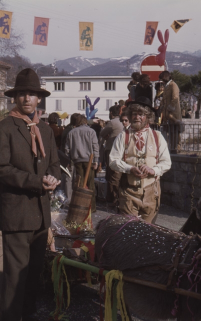 Ministro Porta Penagia e Or Penagìn al carnevale di Tesserete