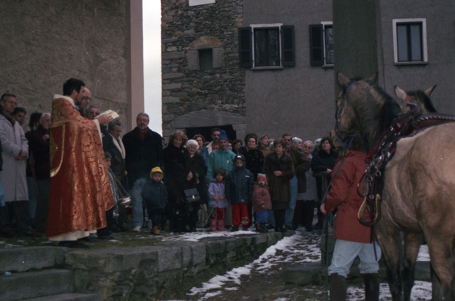 Benedizione dei cavalli a Sala Capriasca