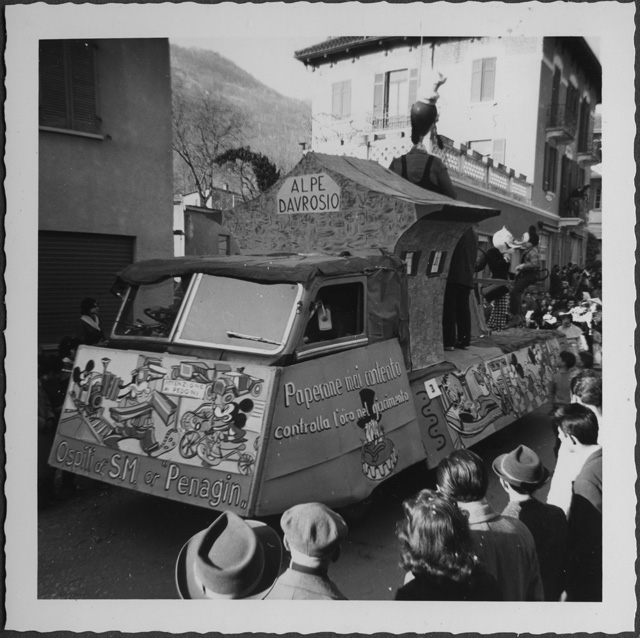 Carro al carnevale di Tesserete