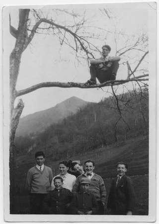 Ragazzi in posa a Odogno