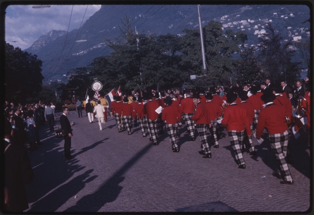 Corteo in occasione della festa della vendemmia a Lugano