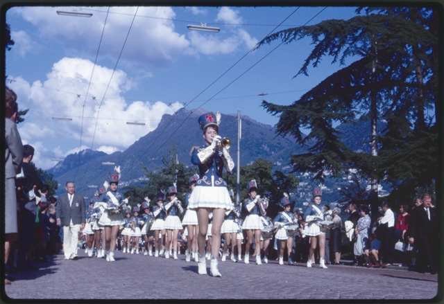 Corteo in occasione della festa della vendemmia a Lugano