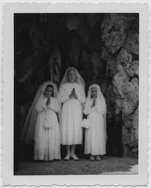 Bambine in occasione della Prima Comunione