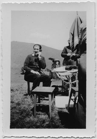 Aldo Ferrari membro della truppa di avvistamento a Condra