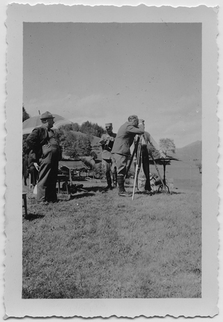 Truppa di avvistamento durante la seconda Guerra Mondiale a Condra