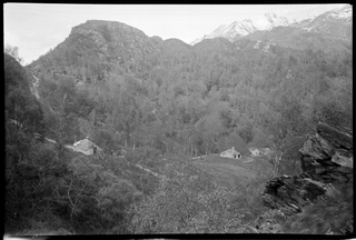 Veduta dei monti di Gola di Lago