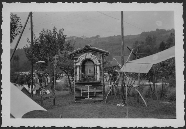 Cappella al Campo ticinese del Campeggio nazionale degli scout