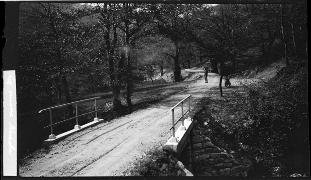 Veduta della strada per Gola di Lago
