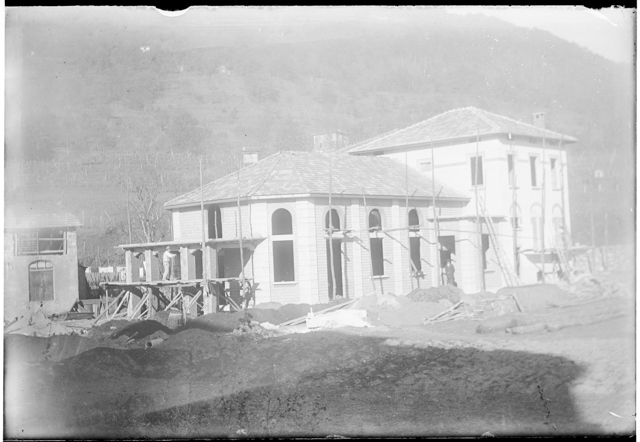 Costruzione dell'oratorio di Tesserete