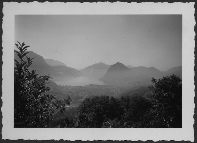 Veduta del Lago di Lugano da Roveredo