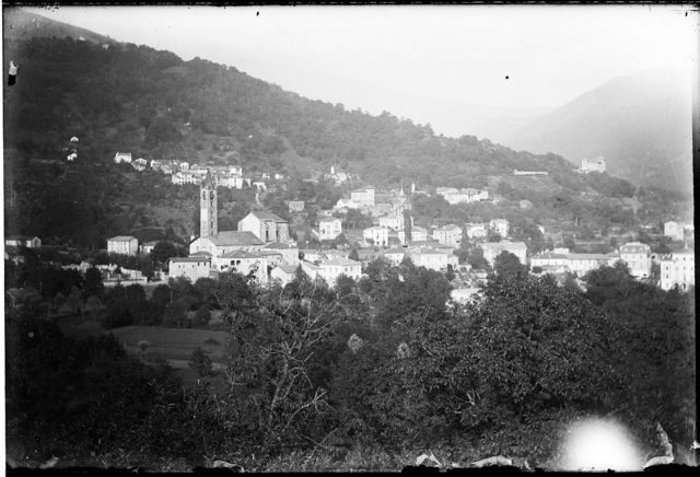 Veduta di Tesserete e Campestro