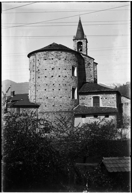 Veduta della chiesa di S. Stefano a Tesserete